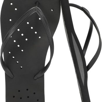 Shower Shoes Men : Quick Dry Arch Support Flip Flops, Non Slip Mens Flip-Flop for Beach Pool College Dorm Bathroom Thong Sandals with Drain Holes