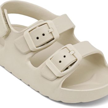 Toddler Boys Girls Double Buckle Sandals Children's Adjustable Back Strap Water Sandal