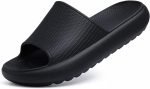Slide Sandals for Women Men Ultra Comfort Recovery Pillow Slippers Soft Summer Beach Shoes with Low Arch Support